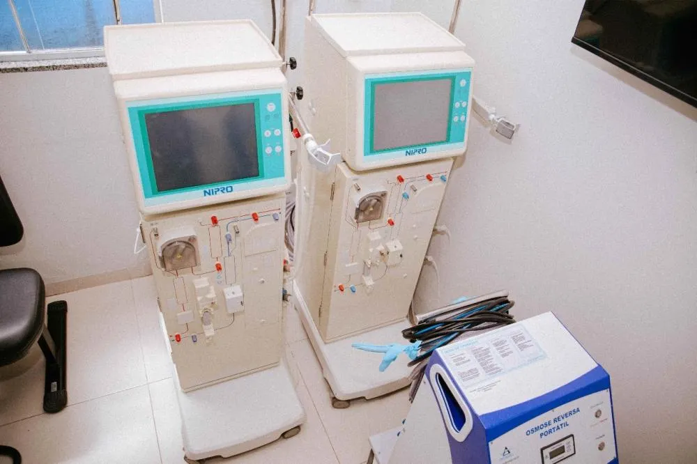 Hospital Municipal de Ji-Paraná recebe equipamentos de hemodiálise para atender pacientes da UTI
