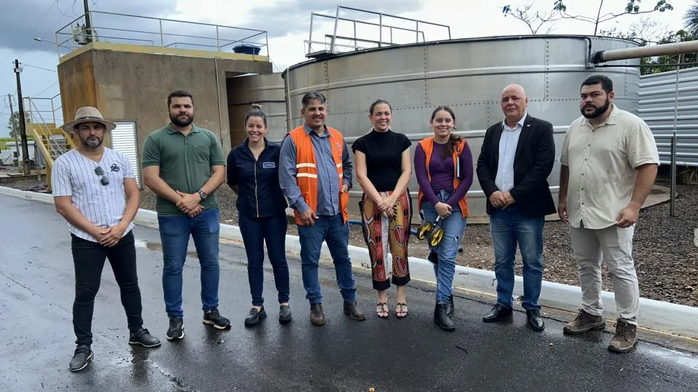 Deputada Cláudia de Jesus visita estação de tratamento de água do residencial Morar Melhor II, em Ji-Paraná