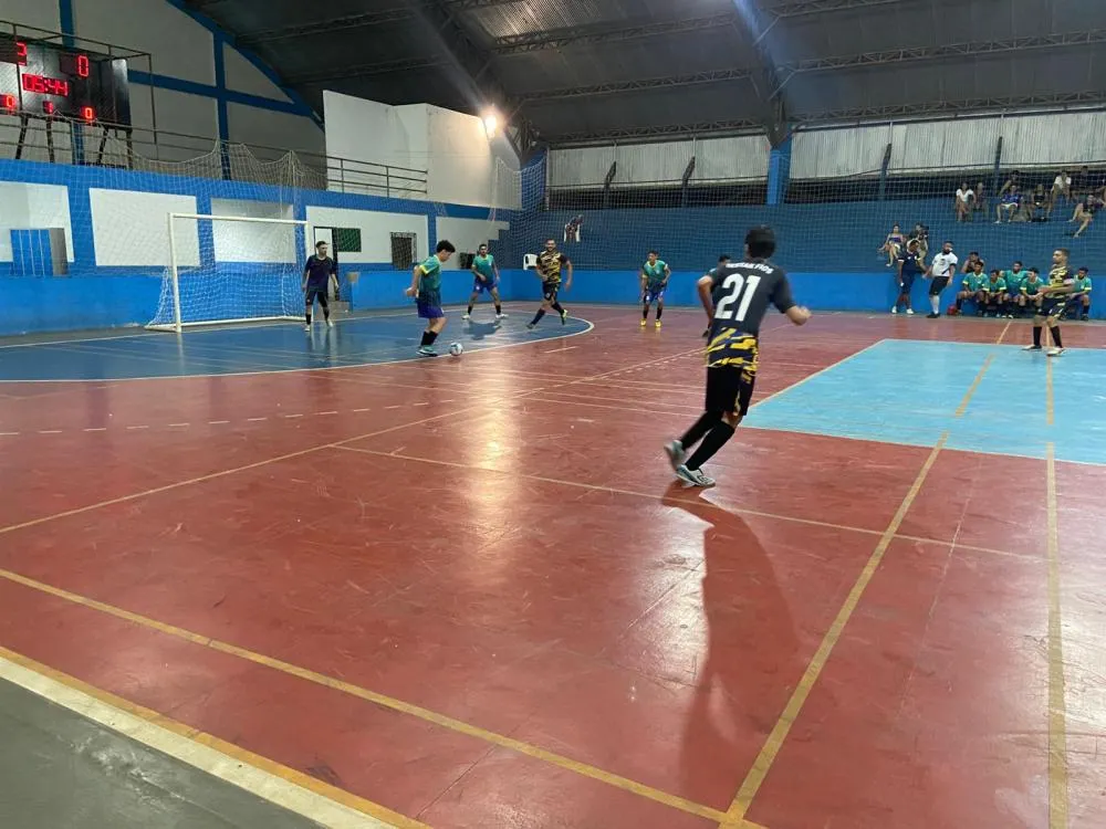 46ª Taça Alvorada de Futsal tem início em Ji-Paraná com goleadas na rodada de abertura