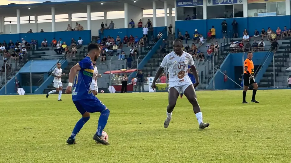 Rondoniense sai na frente, mas Jipa busca empate no Aluízio Ferreira