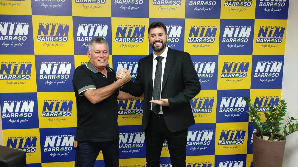 Deputado Nim Barroso se reúne com o ex-deputado estadual Edson Martin