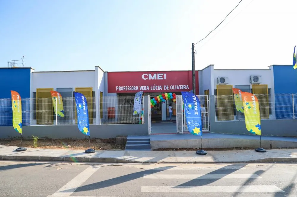 Educação avança em Ji-Paraná com a inauguração de CMEI