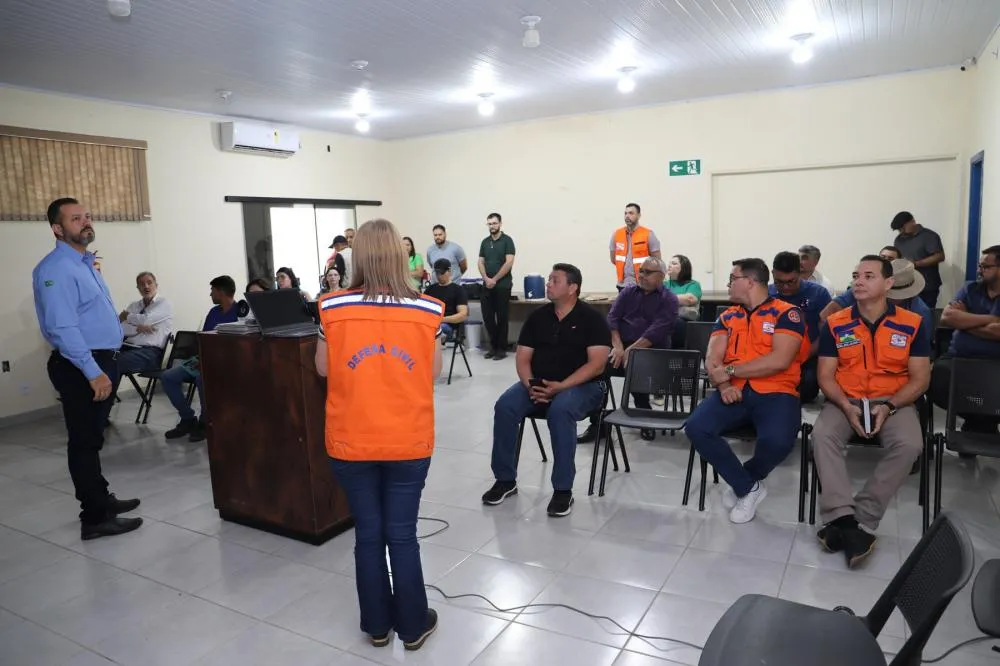 Defesa Civil Municipal se reúne com Caerd para falar sobre a crise hídrica em Ji-Paraná