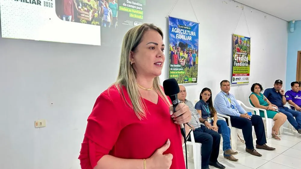 Cláudia de Jesus destina R$ 100 mil para fortalecer agricultura familiar em Jaru