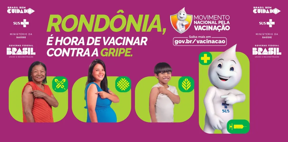 AROM incentiva municípios a participarem da campanha de vacinação contra a gripe