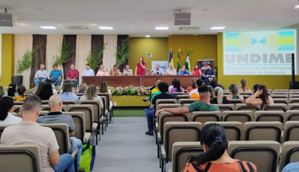 AROM participa do Encontro Estadual da UNDIME em Cacoal