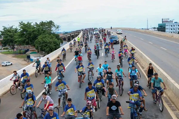Passeio Ciclístico marca os 47 anos do município de Ji-Paraná