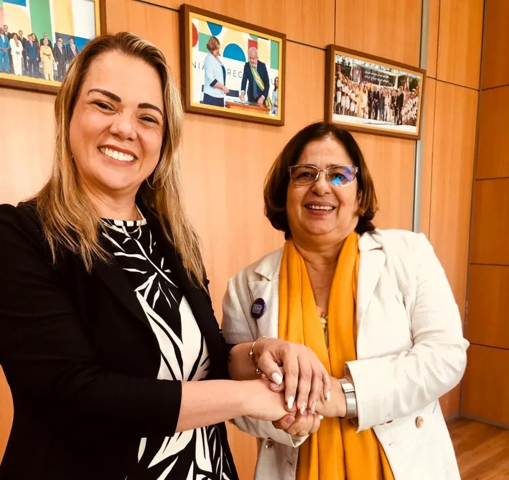 DEPUTADA CLÁUDIA DE JESUS E MINISTRA DA MULHER ALINHAM INVESTIMENTOS PARA RONDÔNIA
